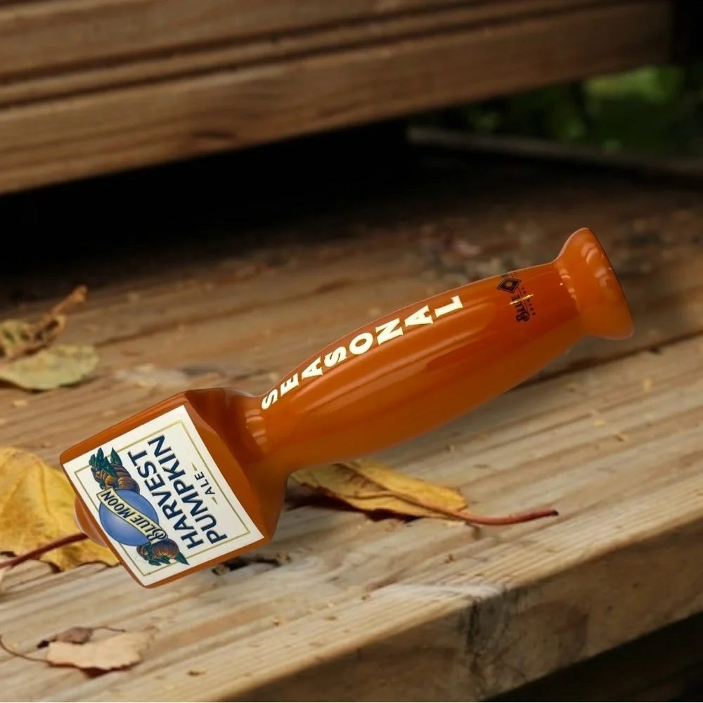 Blue Moon Seasonal Harvest Pumpkin Ale Tap Handle Breweriana